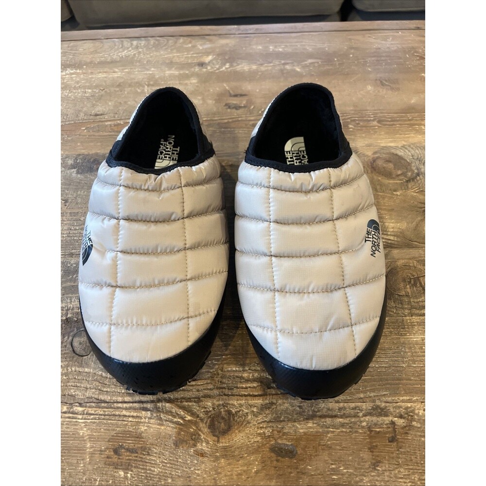 The North Face Men’s 10 Thermoball Traction Mule Tan Black Excellent Condition